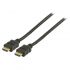 1.00 m High Speed HDMI cable with Ethernet HDMI connector - HDMI connector black