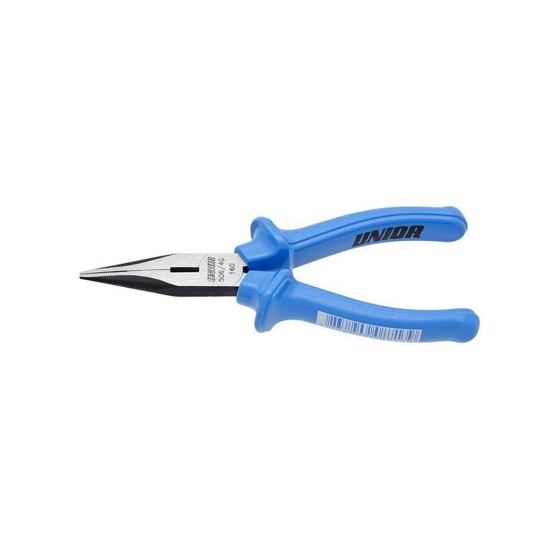 LONG NOSE PLIERS WITH SIDE CUTTER  506/4G Gr. 160 UNIOR
